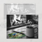 Postcrossing Koffie - Briefkaart (Voorkant / Achterkant)