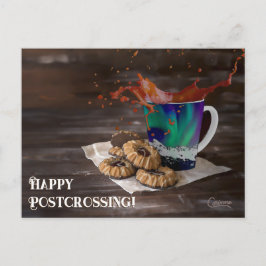 Postcrossing Koffie - Briefkaart
