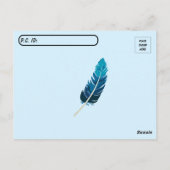 Postcrossing Lieveheersbeestje Verjaardagsansichtk Briefkaart (Achterkant)