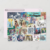 Postcrossing met verzendkosten met mensen briefkaart (Voorkant / Achterkant)