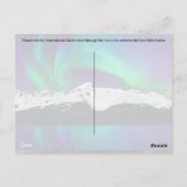 Postcrossing Noorderlicht 1 - Briefkaart (Achterkant)