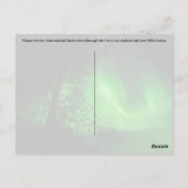 Postcrossing Noorderlicht 2 - Briefkaart (Achterkant)