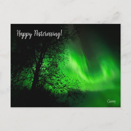 Postcrossing Noorderlicht 2 - Briefkaart (Voorkant)