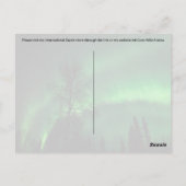 Postcrossing Noorderlicht 4 - Briefkaart (Achterkant)