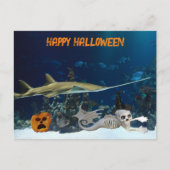 Postcrossing - onder het Zee Halloween Briefkaart (Voorkant)
