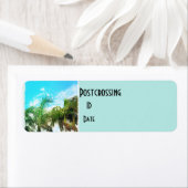 Postcrossing Palm Beach ID Labels (Insitu)