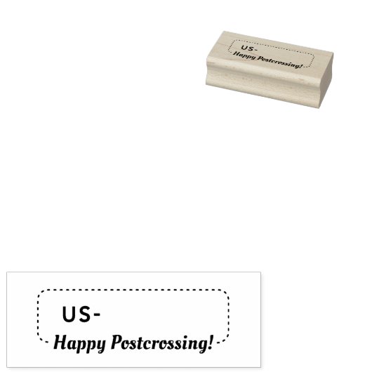 Postcrossing Postcard ID US America Postcrosser Rubberstempel (Gestempeld)