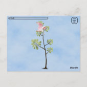 Postcrossing - Roseate Spoonbill Briefkaart (Achterkant)