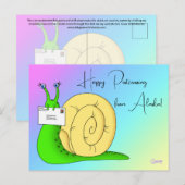 Postcrossing Snail Mail - Briefkaart (Voorkant / Achterkant)