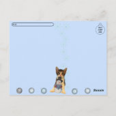 Postcrossing Taromina Cat - Holly Jolly Christmas Briefkaart (Achterkant)