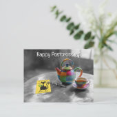 Postcrossing thee - Briefkaart (Staand voorkant)