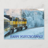 Postcrossing Trein - Briefkaart (Voorkant)