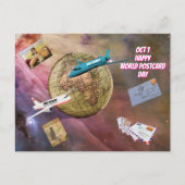 Postcrossing Wereld Briefkaart Dag Briefkaart (1 o (Voorkant)