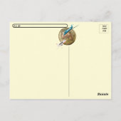 Postcrossing World Post Day Briefkaart (9 oktober) (Achterkant)