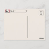 Postcrossing - Zombie Kissing Booth Briefkaart (Achterkant)