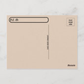 Postcrossover Double Crested Cormorant Swimming Briefkaart (Achterkant)