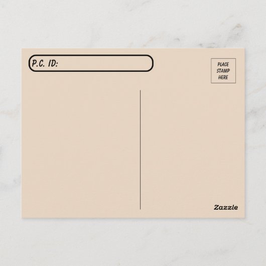 Postcrossover Two Darn Cute Chickens Briefkaart (Achterkant)