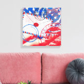 Postdienst Canvas Afdruk (Insitu (Woonkamer))