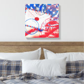 Postdienst Canvas Afdruk (Insitu (Slaapkamer))