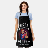 Postdienst Live Licht Schort (Gedragen)