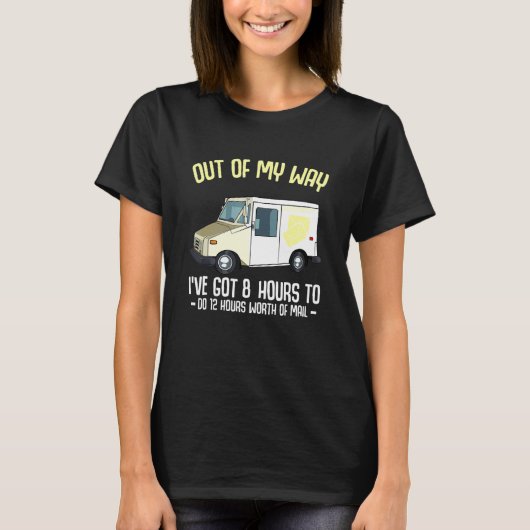 Postdienst Postbedrijf Post Postbestelling Post o T-shirt (Voorkant)