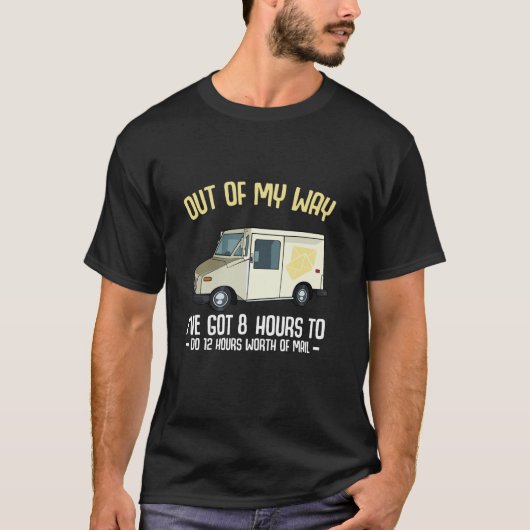 Postdienst Postbedrijf Post Postbestelling Post o T-shirt (Voorkant)