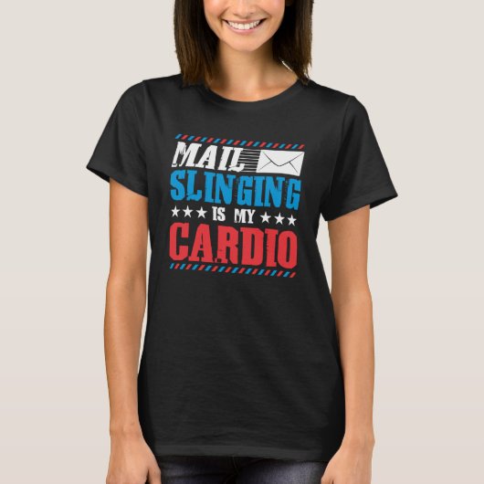 Postdienst US Postman Postbeambte Mailman T-shirt (Voorkant)