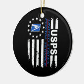 Postdienstvlag Keramisch Ornament (Links)