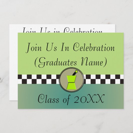 Postdoctoraalstudies 20XX Kaart (Voorkant / Achterkant)