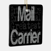 Postdrager Extraordinaire Keramisch Ornament (Rechts)