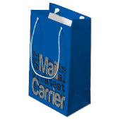 Postdrager Extraordinaire Klein Cadeauzakje (Achterkant Gekanteld)