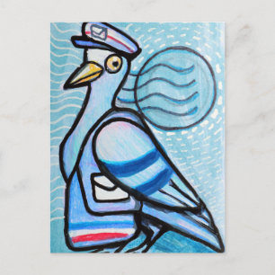 Postduif Postale Humor Briefkaart