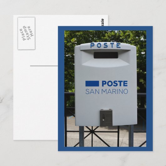 Poste San Marino Briefkaart (Voorkant / Achterkant)