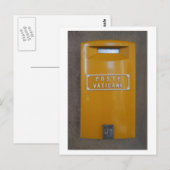 Poste Vaticane Briefkaart (Voorkant / Achterkant)