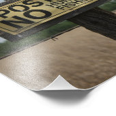 POSTED SIGN Foto Afdruk (Hoek)