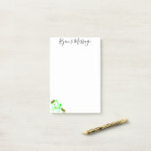 Posteelt Groene schildpadden Post-it® Notes (Op bureau)