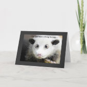 Postelontwerp Feestdagen Kaart (Voorkant)