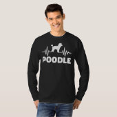 Posteloos hartslag t-shirt (Voorkant volledig)