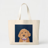 Postelrooster Grote Tote Bag (Voorkant)