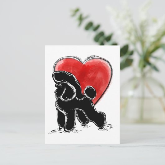 Posteltekening Briefkaart (Staand voorkant)