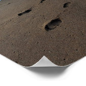 Poster 013 - Voetzand prints (Hoek)