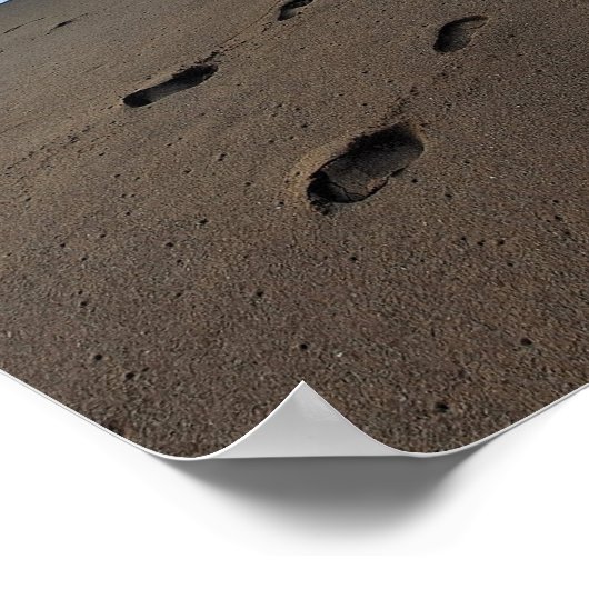 Poster 013 - Voetzand prints (Hoek)