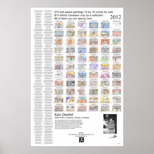 Poster 08 Dream art. (Voorkant)