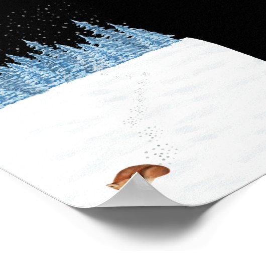 Poster (10,2 x 15,2cm) - Winter Scene (Hoek)