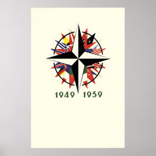 Poster 10 jaar NATO 1949-1959