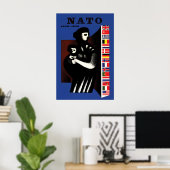Poster 10 jaar NAVO 1949-1959 (Thuiskantoor)