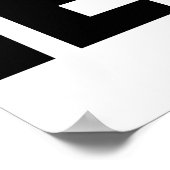 Poster - 12.5 x 23 (portret), halfglanzende afwerk (Hoek)