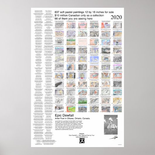 Poster 12 Droomkunst (Voorkant)