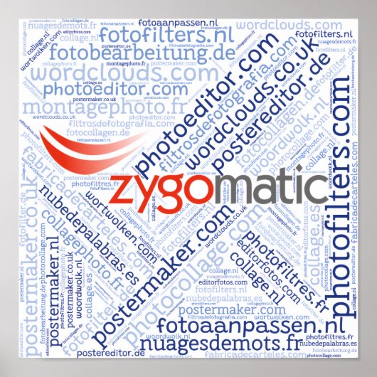 Poster 12"x12" (square) (Voorkant)