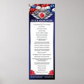 poster 12 x 36-inch DICE-principes (Voorkant)